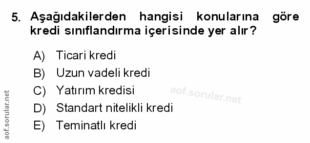 Soru 5