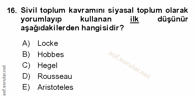 Soru 16