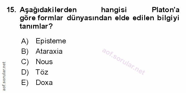 Soru 15