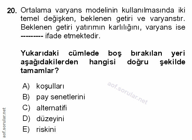 Soru 20