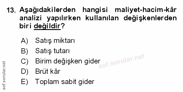 Soru 13