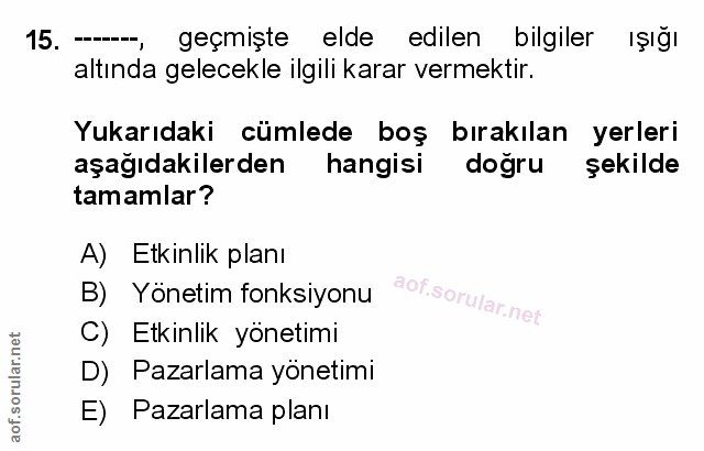 Soru 15