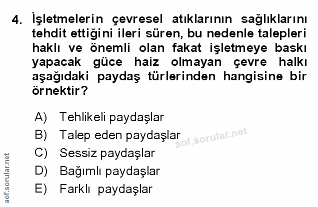 Soru 4