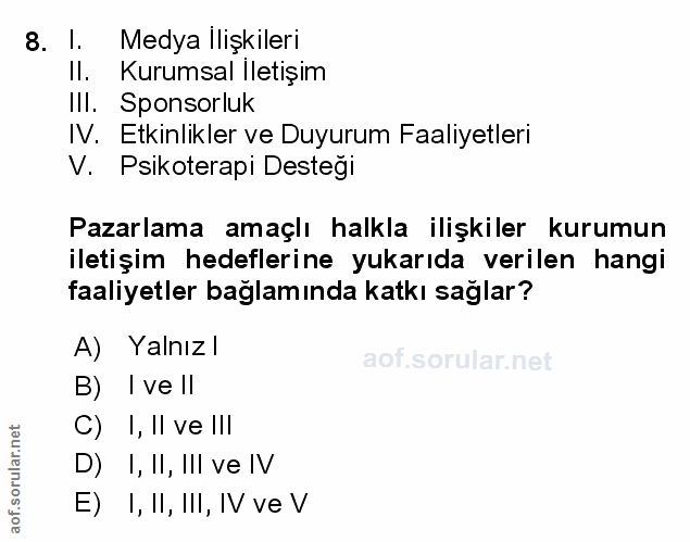 Soru 8
