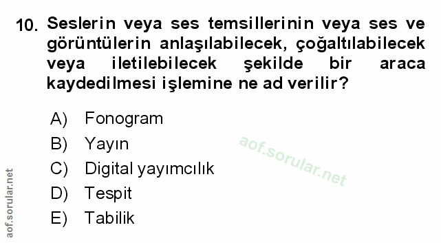 Soru 10