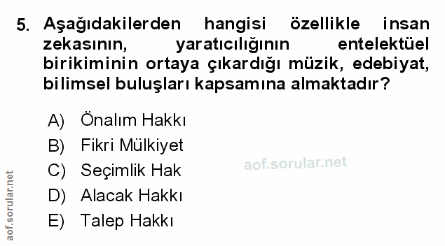 Soru 5