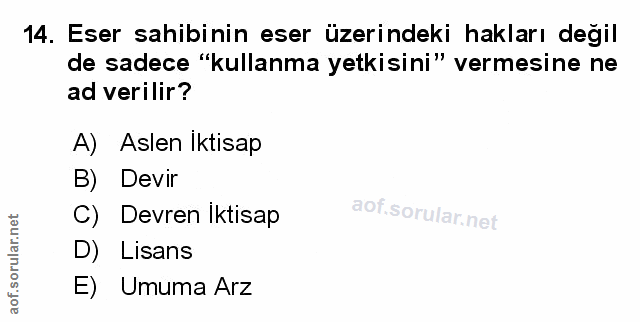 Soru 14