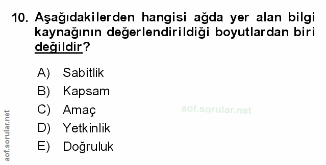 Soru 10