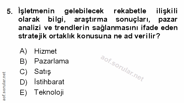 Soru 5
