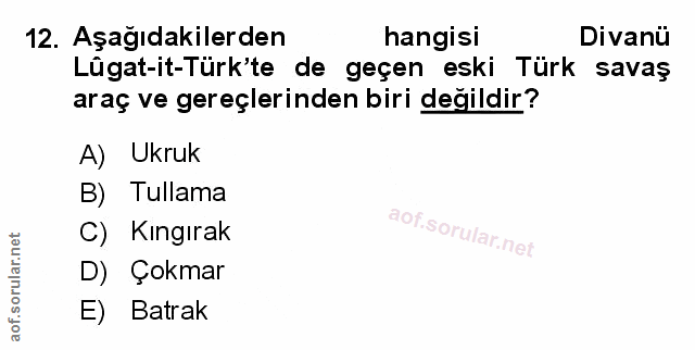 Soru 12