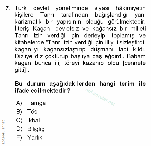 Soru 7