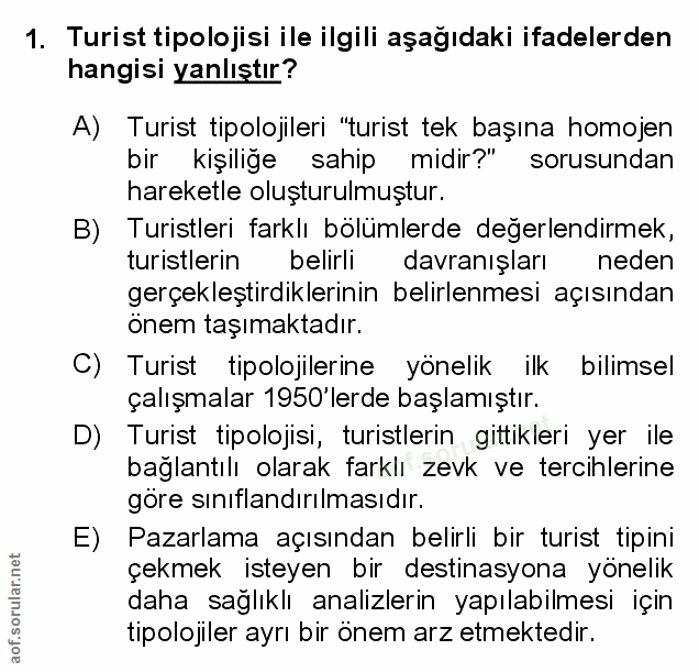 Soru 1