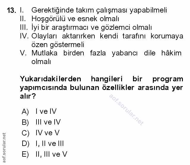 Soru 13