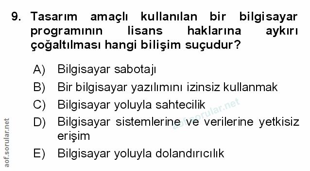 Soru 9