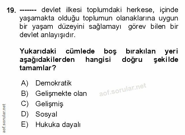 Soru 19