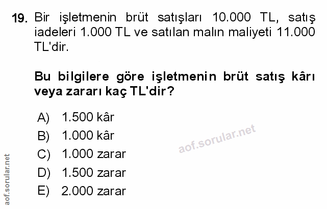 Soru 19