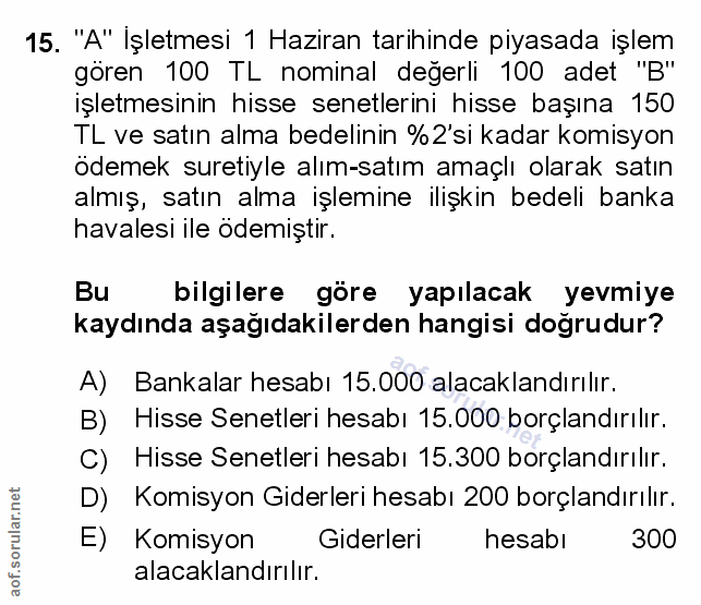 Soru 15