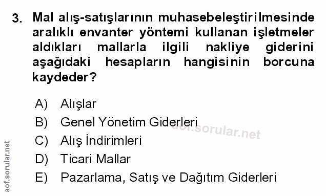 Soru 3