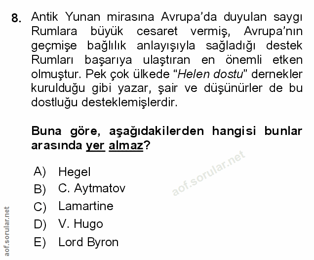 Soru 8