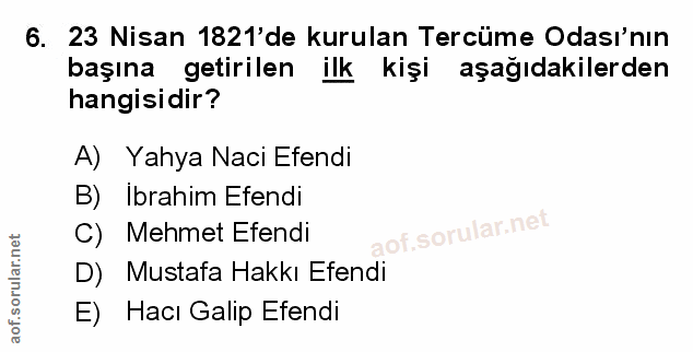 Soru 6