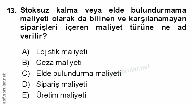 Soru 13