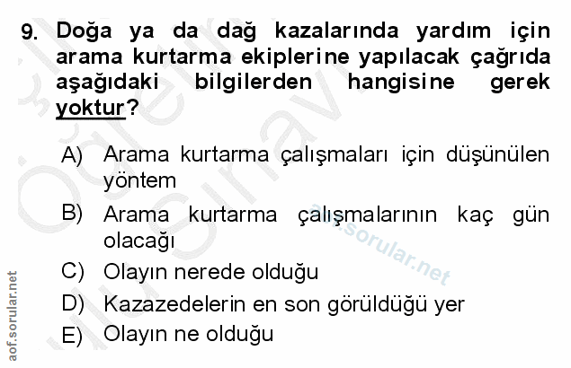 Soru 9