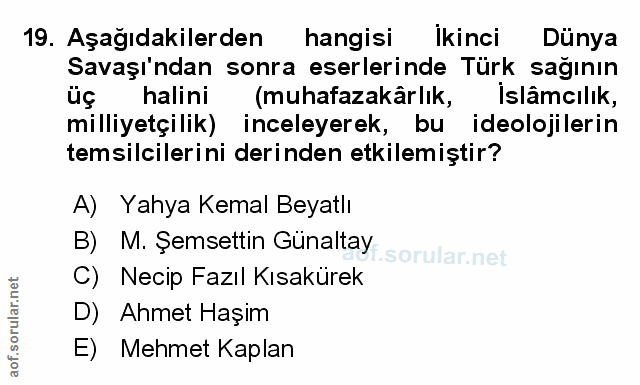 Soru 19