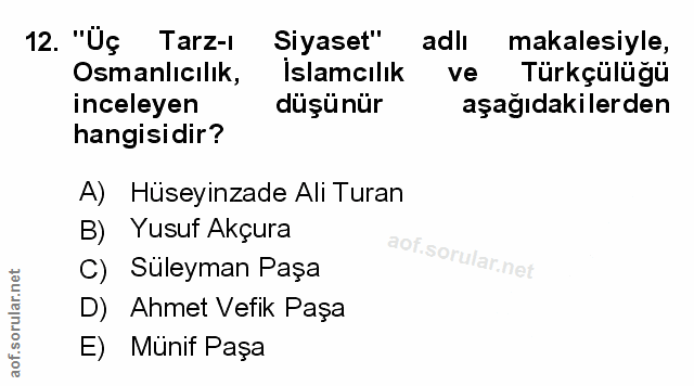Soru 12