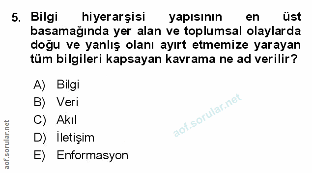 Soru 5