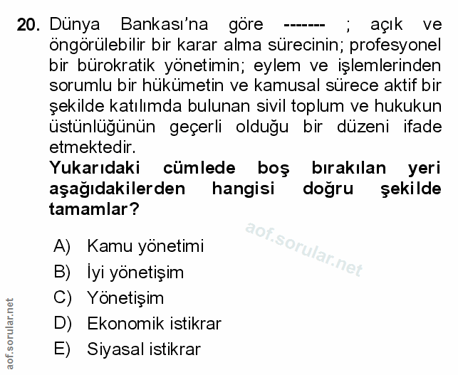 Soru 20