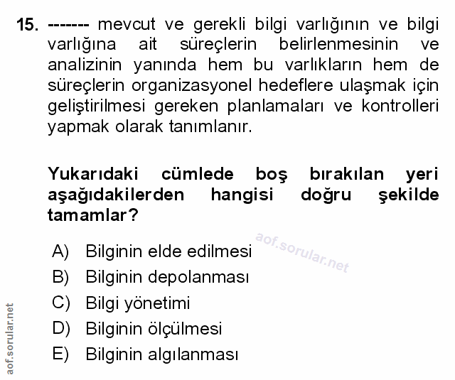 Soru 15