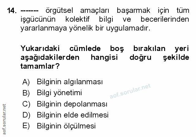 Soru 14