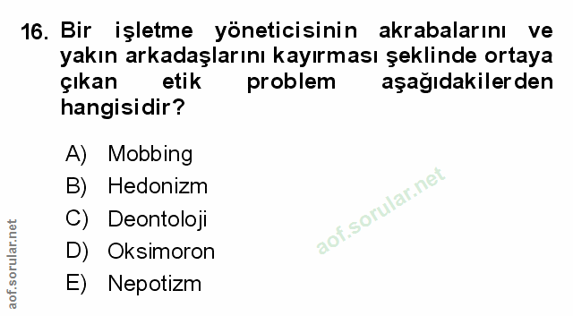 Soru 16
