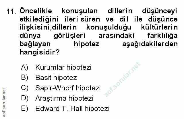 Soru 11