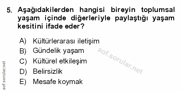 Soru 5