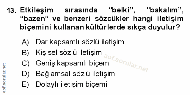 Soru 13
