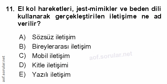 Soru 11