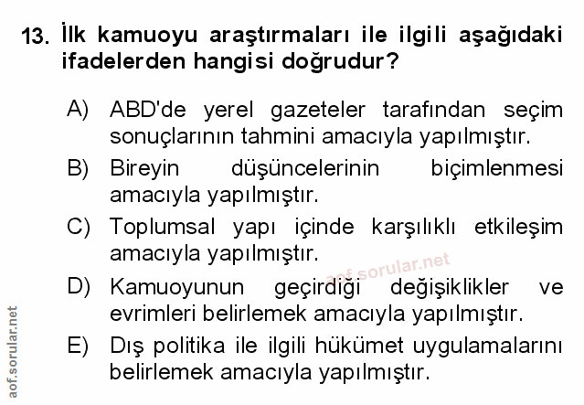 Soru 13