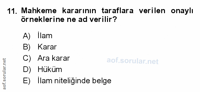 Soru 11