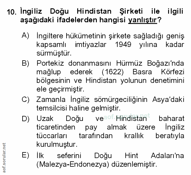 Soru 10