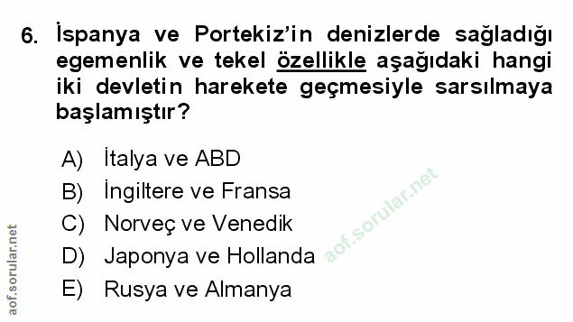 Soru 6
