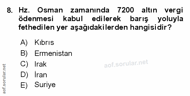 Soru 8