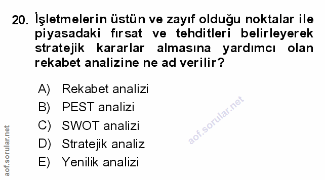 Soru 20