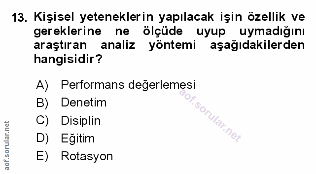 Soru 13