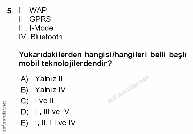 Soru 5