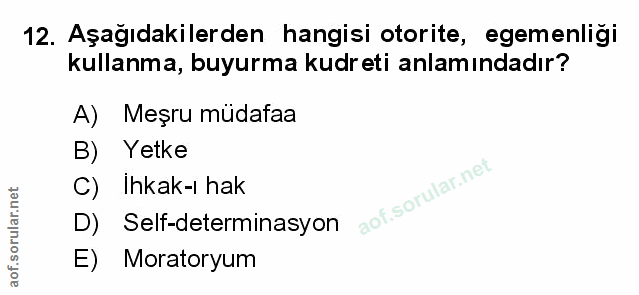 Soru 12