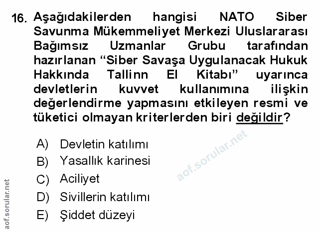 Soru 16