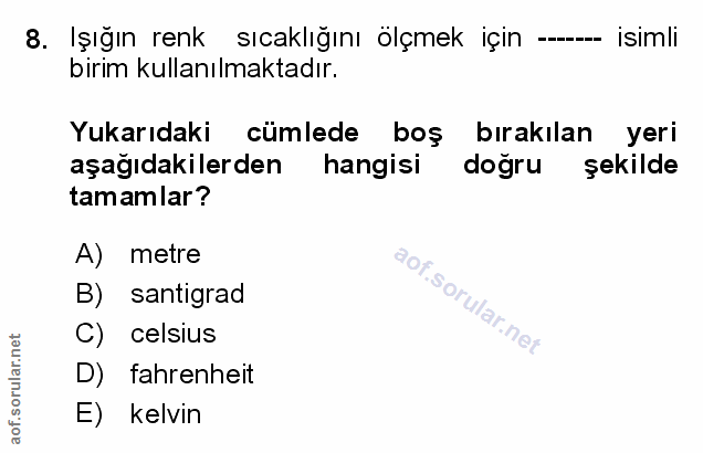 Soru 8