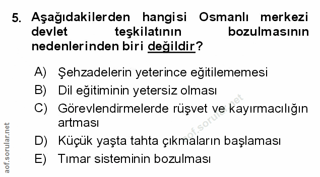 Soru 5