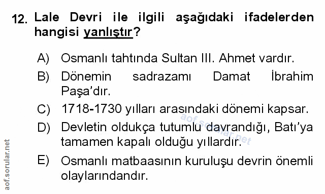 Soru 12